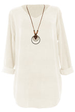 Load image into Gallery viewer, V Neck Chenille Necklace Top
