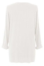 Load image into Gallery viewer, Ribbed Fine Knit Necklace Jumper
