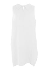 Load image into Gallery viewer, Sleeveless Round Collar Linen Dress
