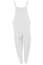 Load image into Gallery viewer, Tie Knot Linen Dungarees
