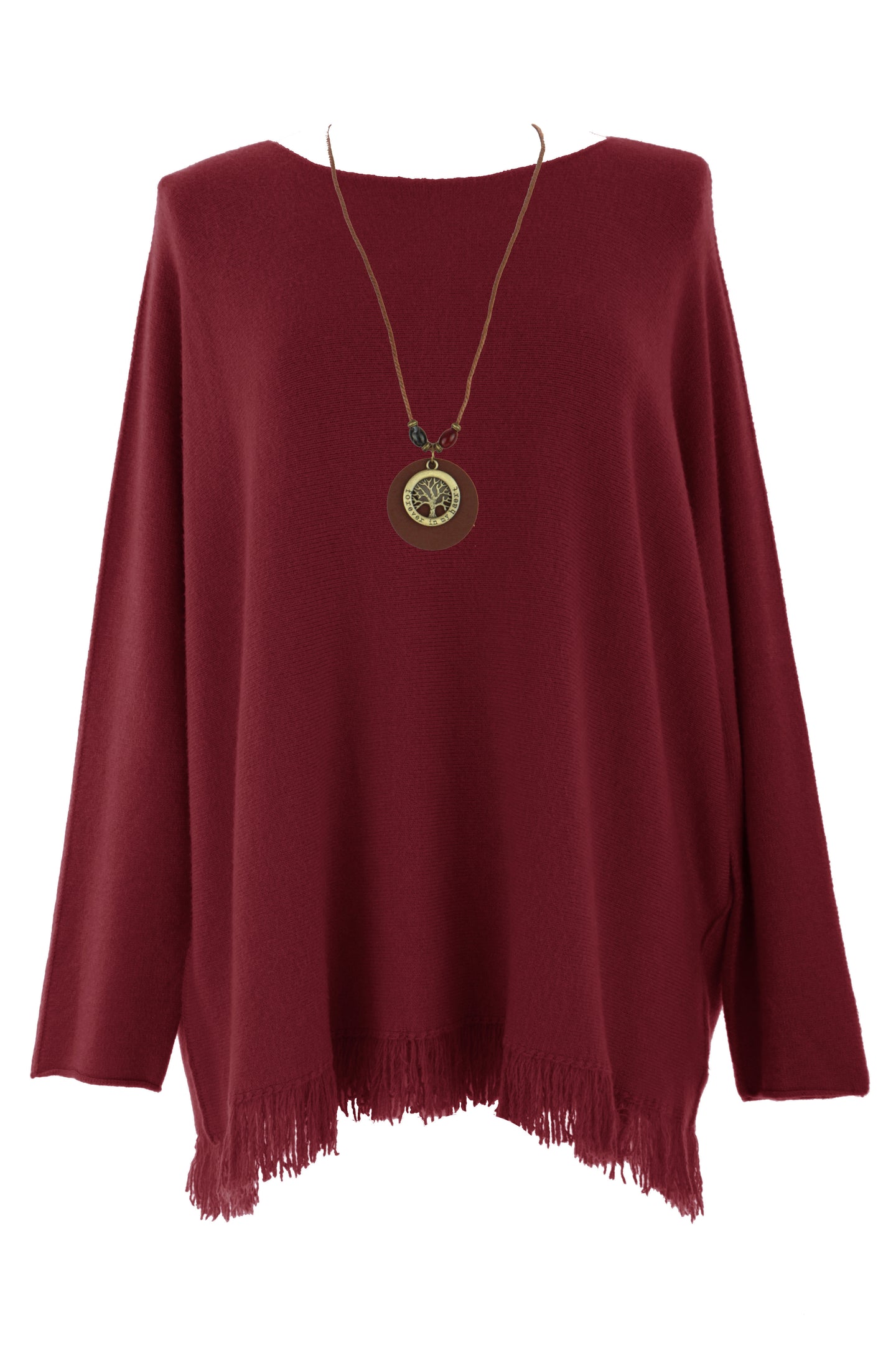 Fringe Necklace Jumper