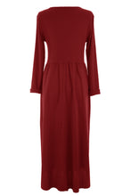 Load image into Gallery viewer, Ribbed Cotton Midi Dress
