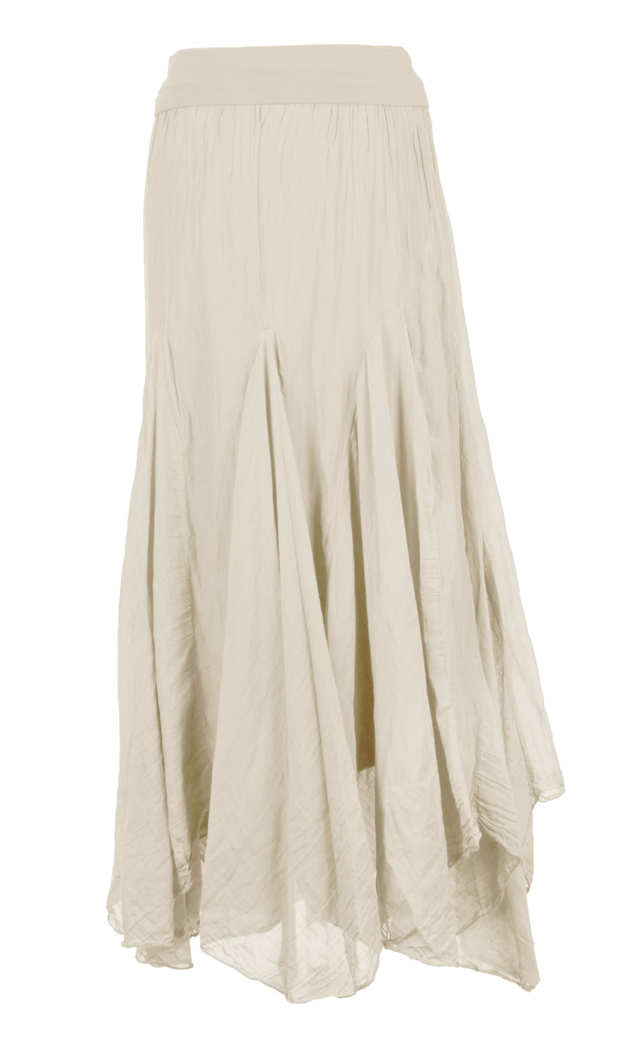 Ladies Womens Lagenlook Silk Panel Asymmetric Long Maxi Midi Skirt ...