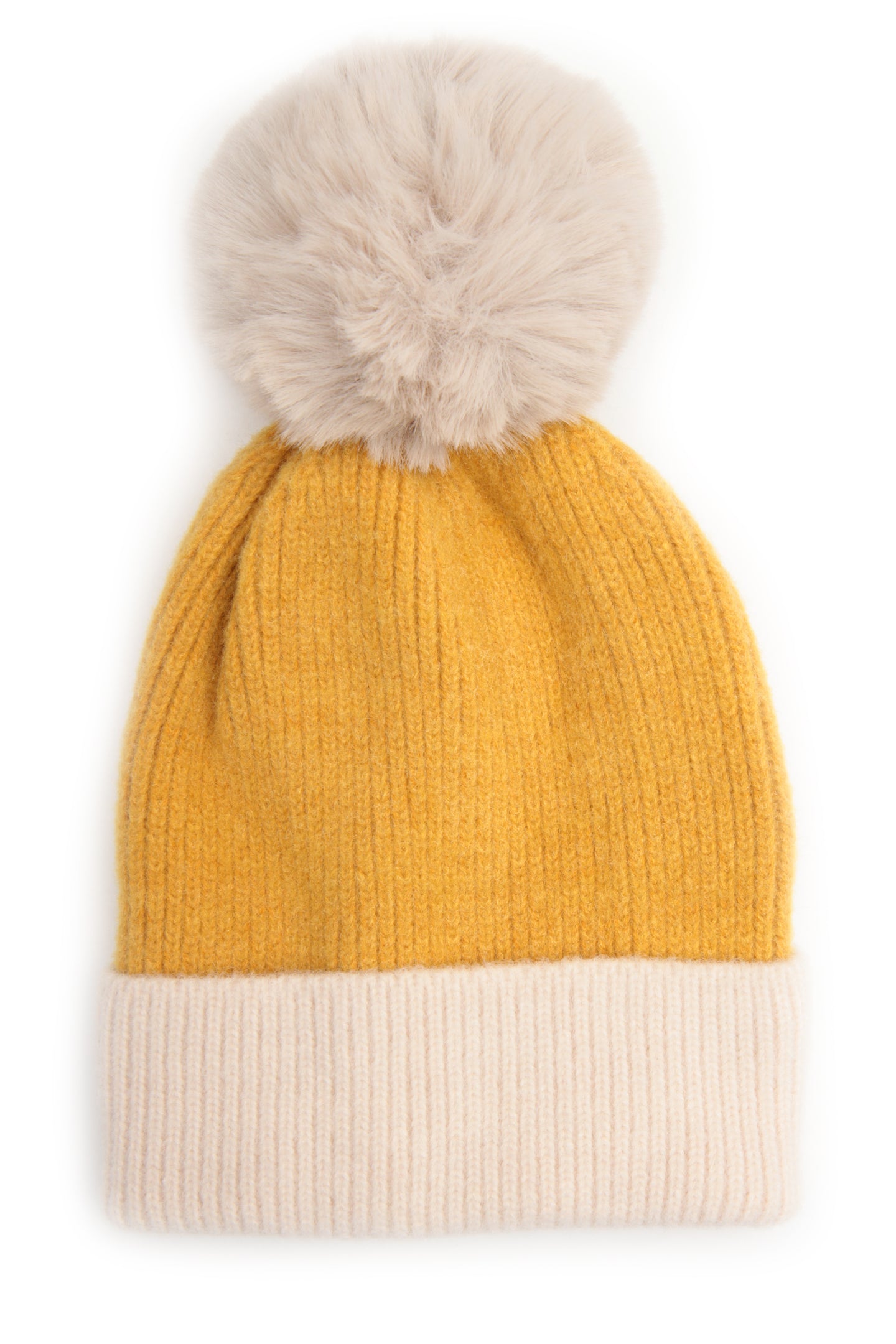 2 Colour Beanie Hat