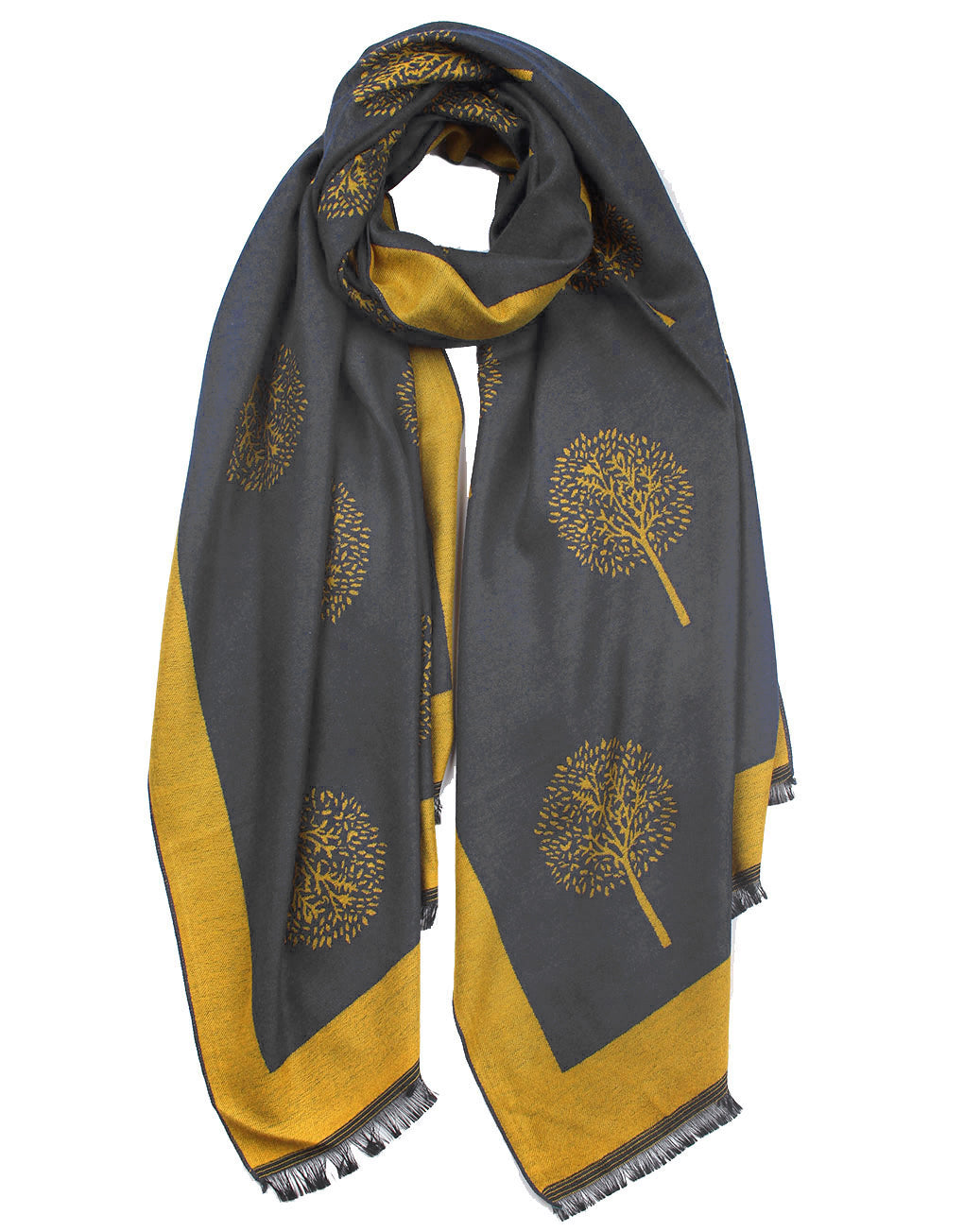 Tree Of Life Cashmere Scarf